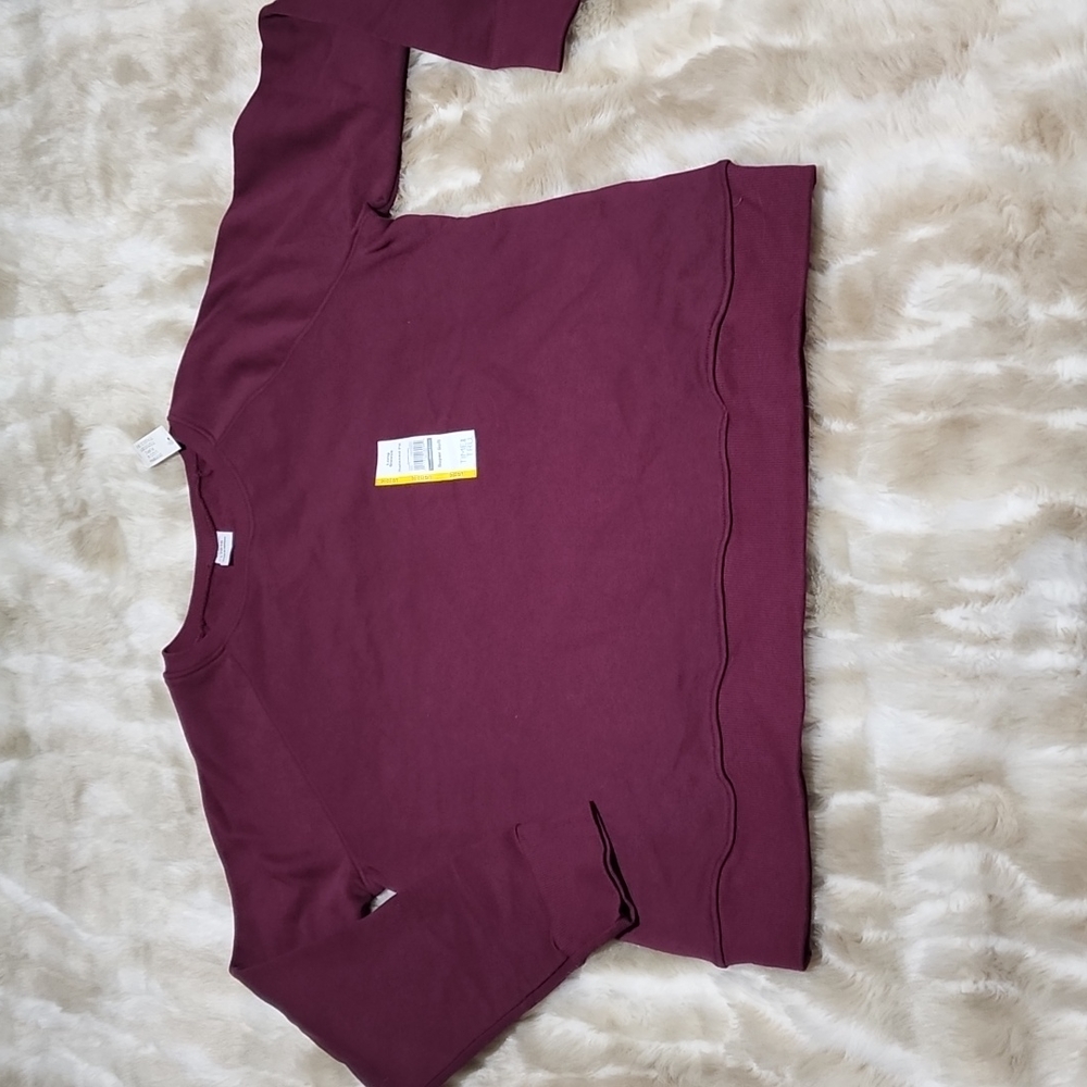 New Burgundy Sweatshirt